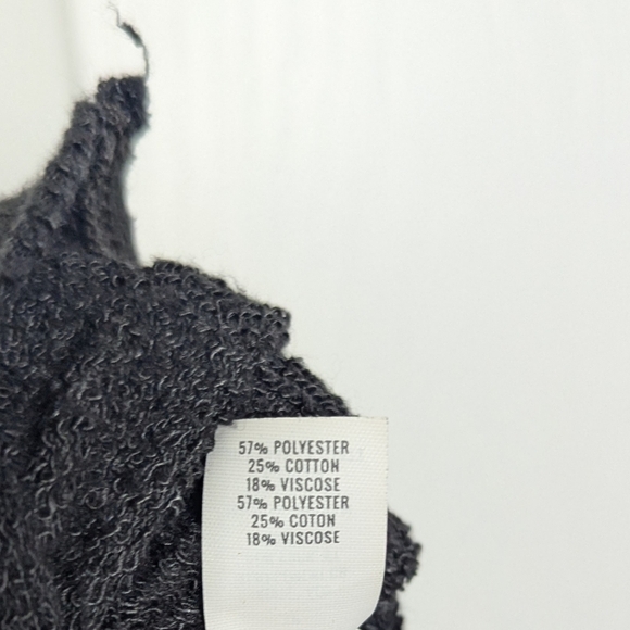 Aerie Womens Sweatshirt Size XS Gray Cropped Long Sleeve Crewneck Top - Picture 5 of 5